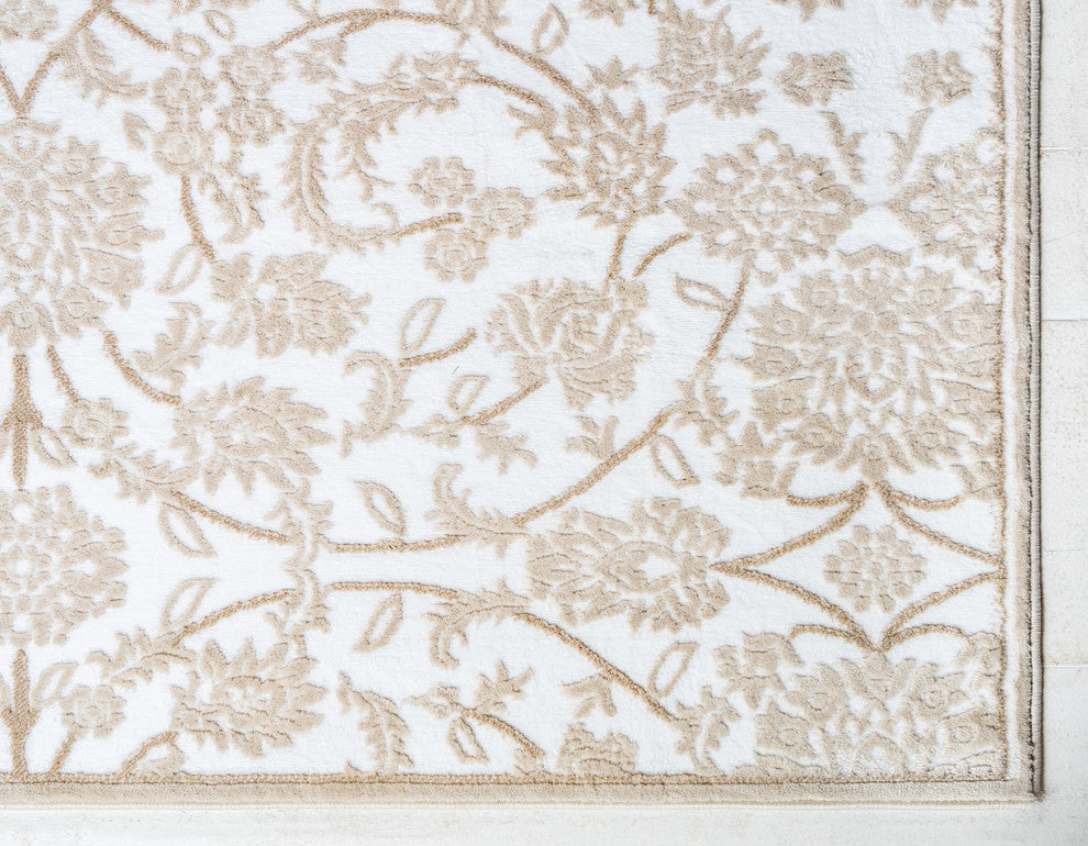 Unique Loom Snow White Taft Rushmore 2' 0 x 6' 0 Runner Rug