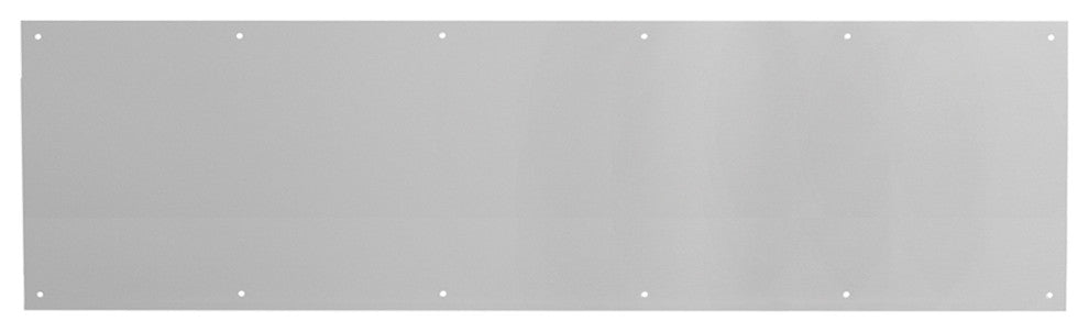 Door Kick plate, 10"x34", Satin Nickel Aluminum