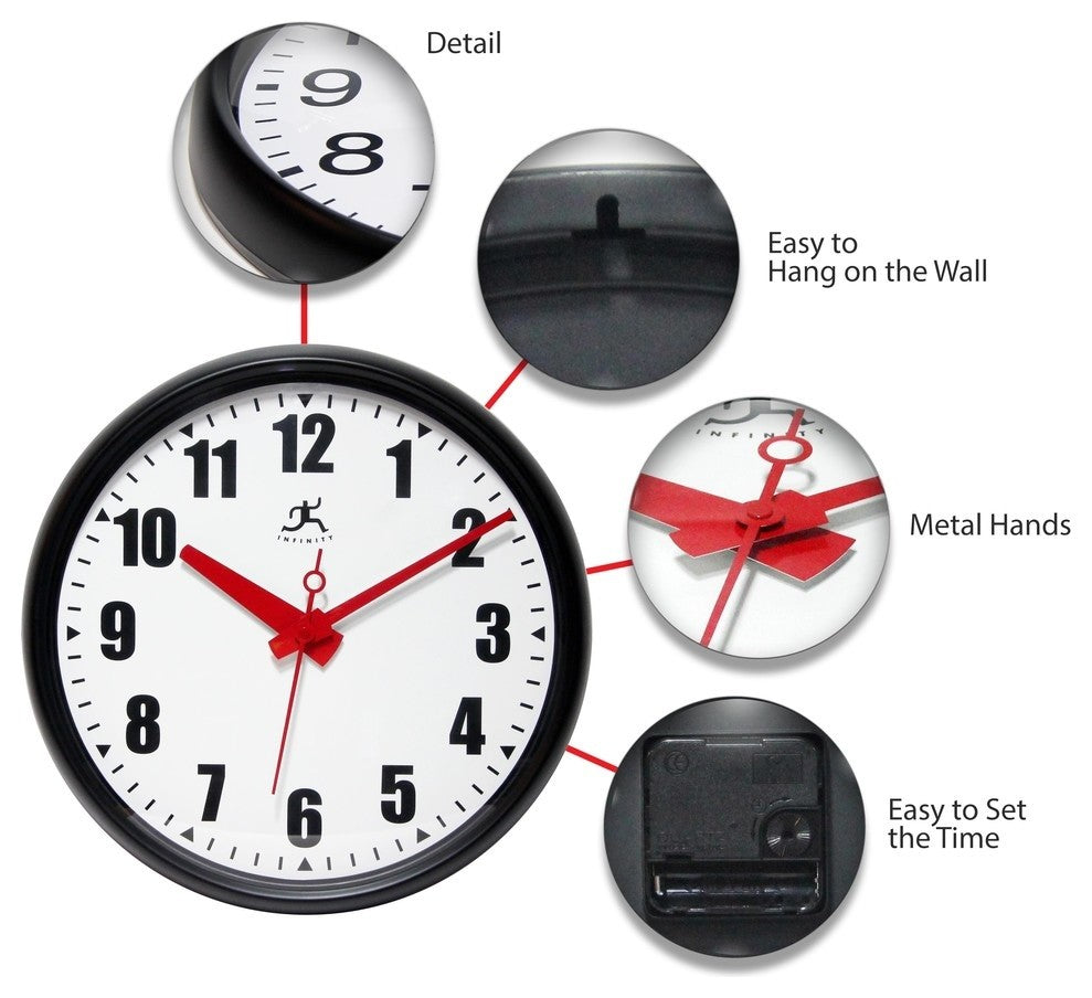Impact Wall Clock, 15"