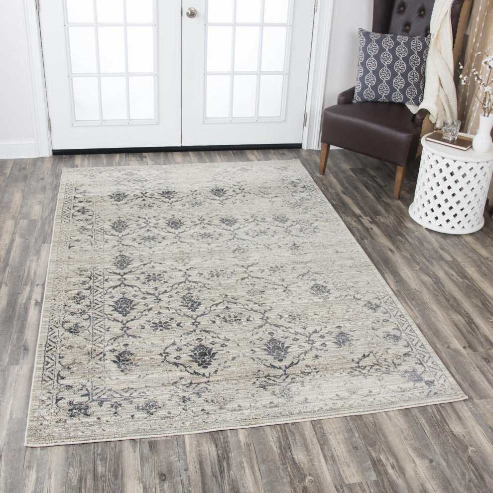 Rizzy Home PN6985 Panache Area Rug 2'3"x7'7" Natural