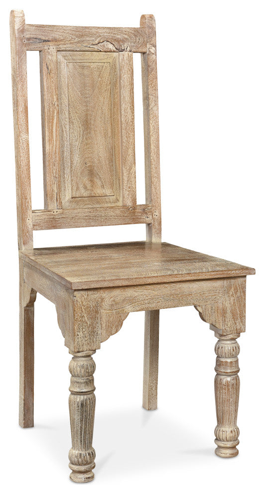 Driftwood Carved Chair- set of 2