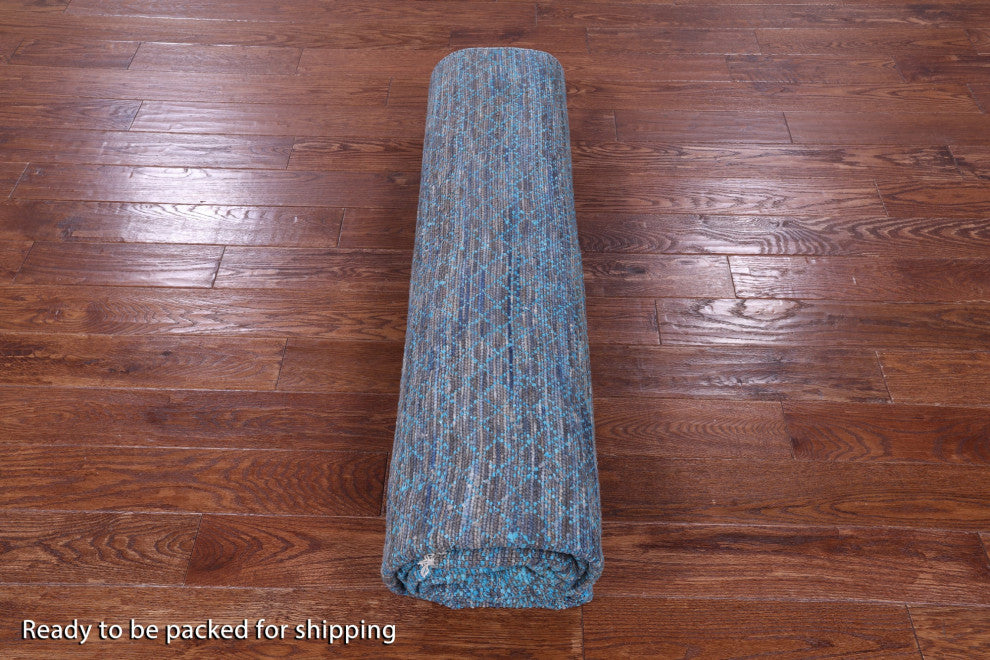 Wool & Silk Savannah Grass Handmade Rug 8' 2" X 9' 11" - Q15967