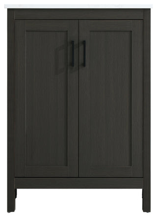 Home Living 24" Single Bathroom Vanity, Mocha Brown