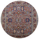 Ahgly Company Indoor Round Mid-Century Modern Area Rugs, 4' Round
