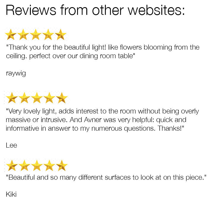 Claylight Bouquet, Six Shades