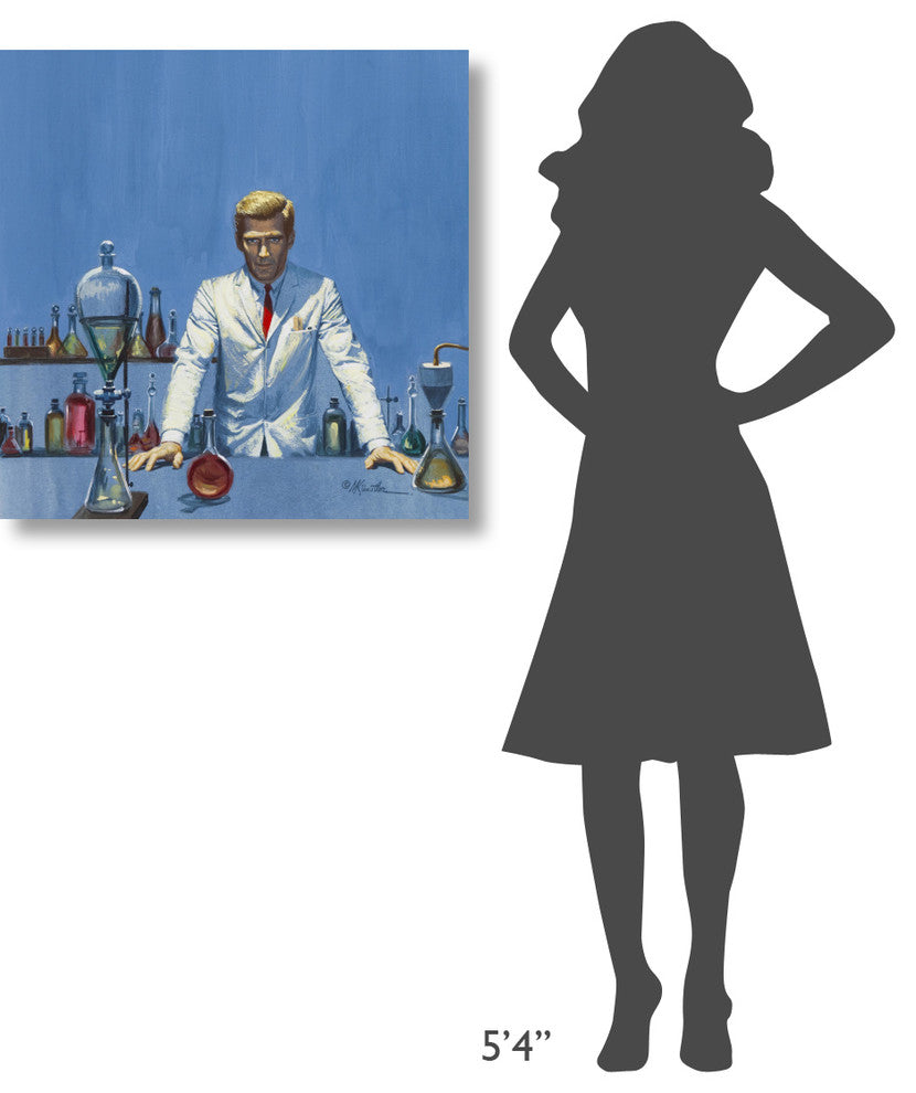 "To Wed a Doctor" Stretched Canvas Giclee by Mort Kunstler, 30x30"