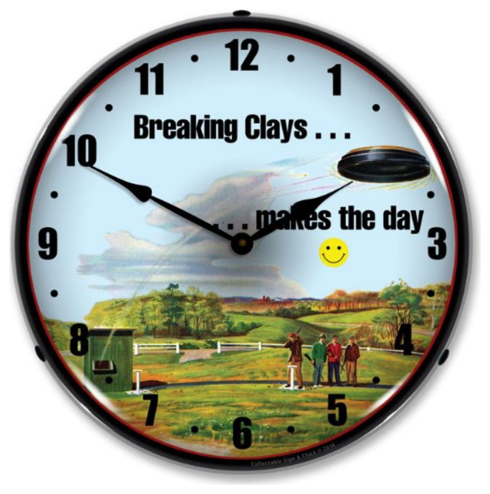 1807873 Shooting Clays Clock