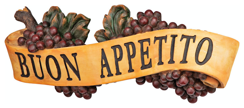 Buon Appetito Plaque