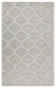 Mystica Contemporary Area Rug, Gray, 8' Round