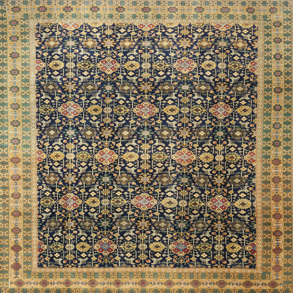 Ahgly Company Indoor Square Traditional Area Rugs, 8' Square