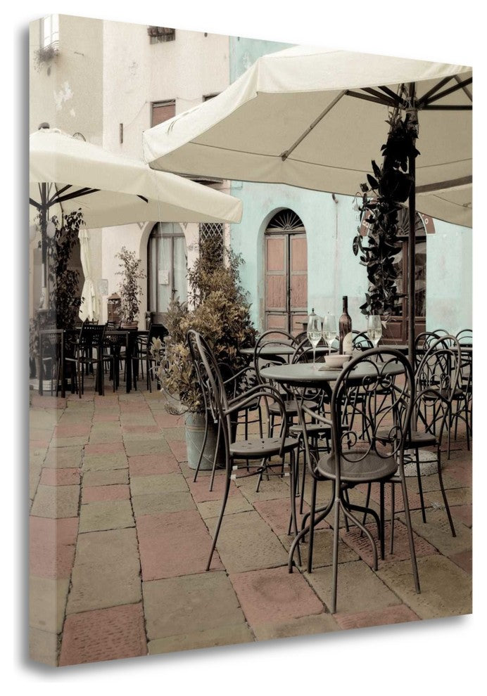"Tuscany Caffe - 13" By Alan Blaustein, Giclee Print on Gallery Wrap Canvas