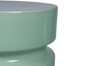 Balance Stool Accent Table, Mint