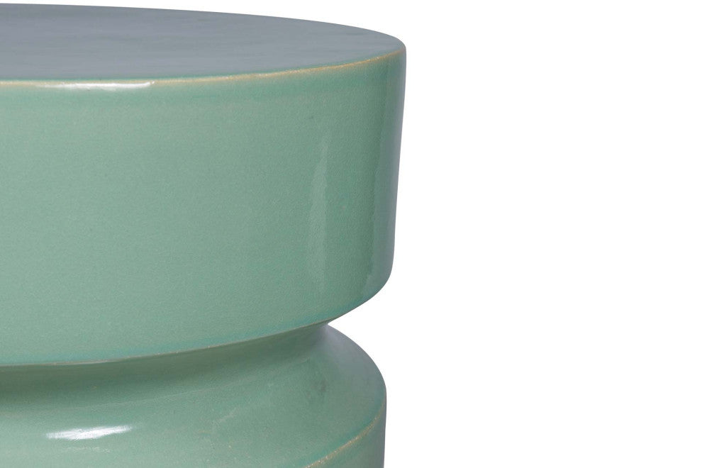 Balance Stool Accent Table, Mint