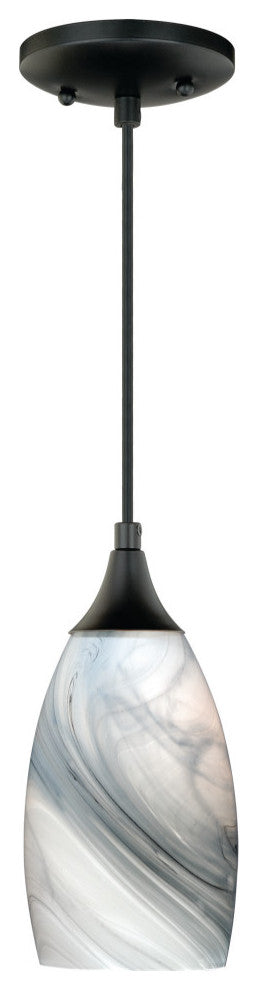 Milano Mini Pendant Marble Swir-Light Glass