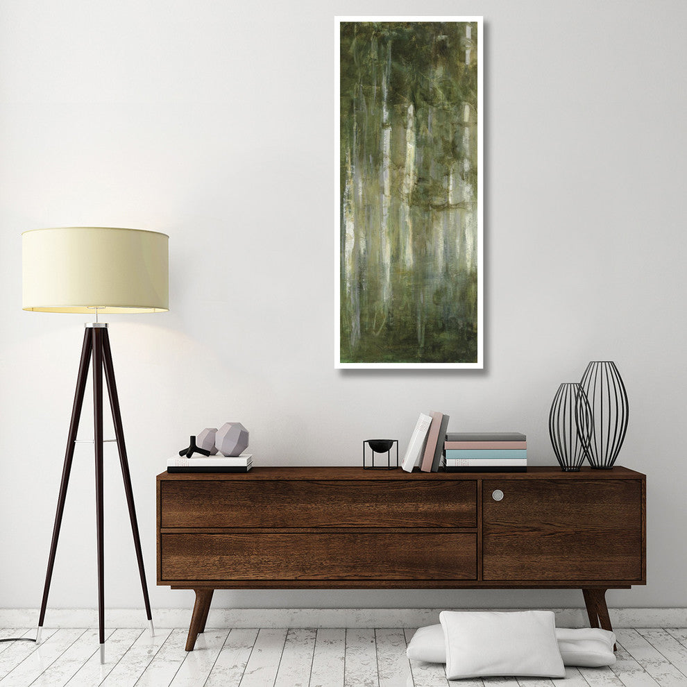 "Resolutions Panel III" Digital Paper Print by Julia Purinton, 26"x62"