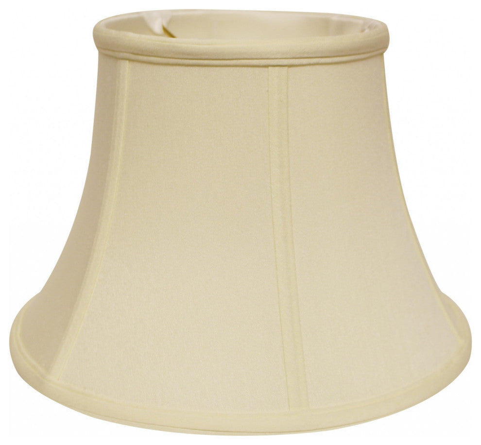 12" Ivory Drum No Slub Lampshade
