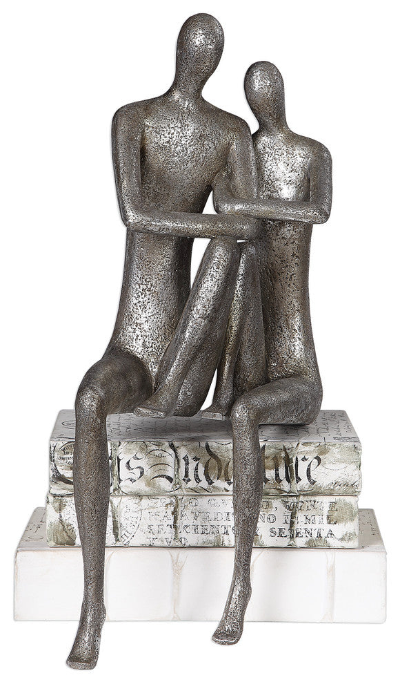 Uttermost Courtship Antique Nickel Figurine