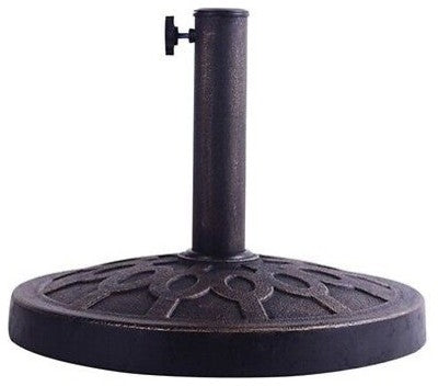Costway 17.5'' Umbrella Base Stand Market Patio Standing Living Heavy Duty