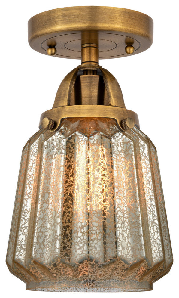 INNOVATIONS LIGHTING 288-1C-BB-G146 Chatham 1 Light 6 inch Semi-Flush Mount