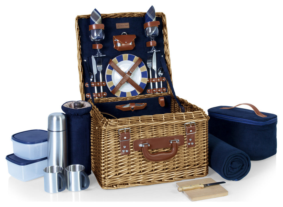 Canterbury Basket - Blue