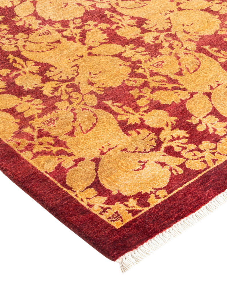 Mogul, One-of-a-Kind Hand-Knotted Area Rug Red, 10'2"x13'6"