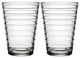 iittala Aino Aalto Tumbler, Set of 2 11 oz, Clear, 1008551