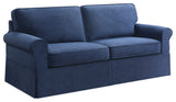 Ashton Slip Cover Sofa, Navy