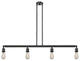 Innovations Lighting 214Nh-Ob-Led 4 Light Dimmable Led Island Light