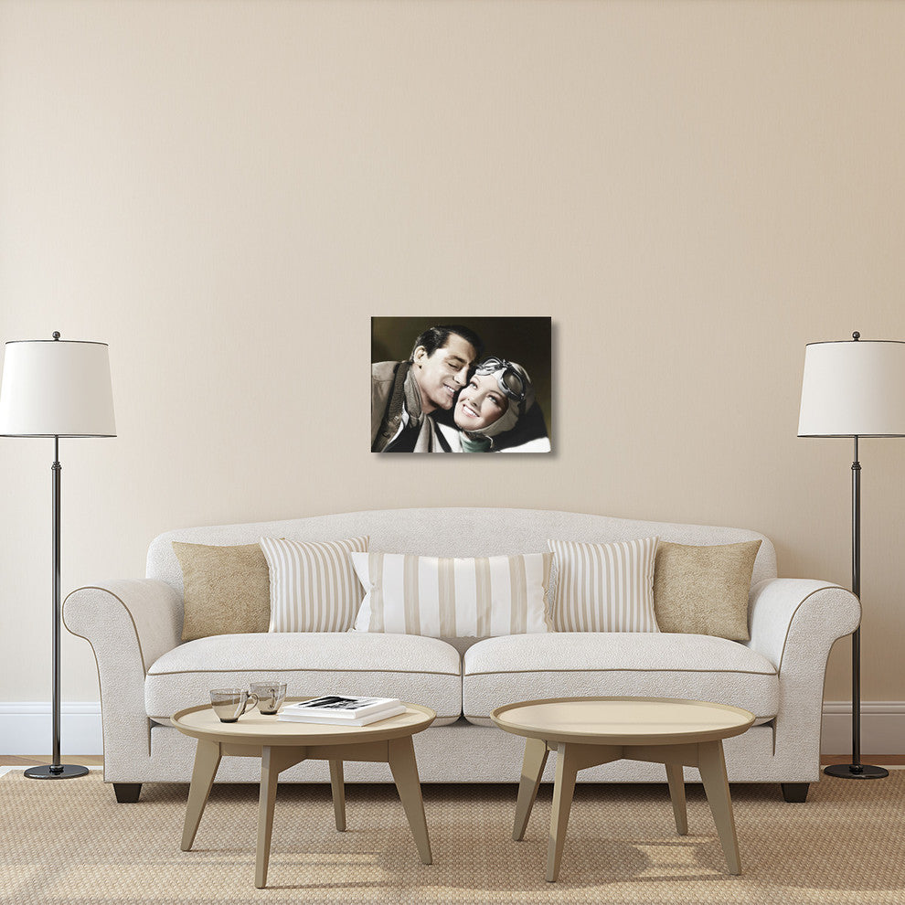 "Cary Grant - Wings in the Dark" Canvas by Hollywood Photo Archive, 30x23"