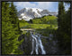 Myrtle Falls and Mount Rainier, Mount Rainier National Park, Washington, 16"x12"