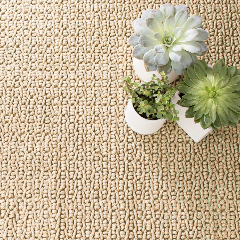 Dash & Albert Veranda Natural Handwoven Performance Rug, Natural, 3' x 5'
