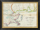 "Map of New Orleans and Adjacent Country, 1815"  by John Melish, 34x26"