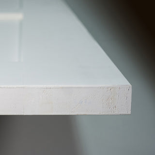 5-Panel Kimberly Bay Door, Interior Slab Shaker, White, 1.375"x24"x80"