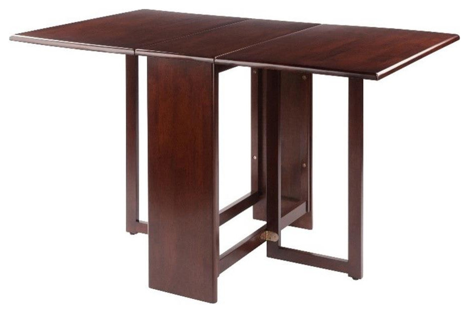 Clara Double Drop Leaf Dining Table, Walnut