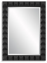 Studded Mirror, Black