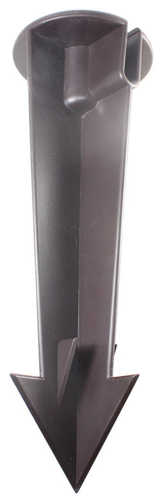 6 Piece Mini Bollard Outdoor LED Area Light Kit, Frosted Diffuser, Bronze