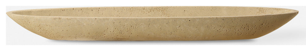 Uttermost 181-VESSEL Vessel 29"W Resin Decorative Bowl - Ivory