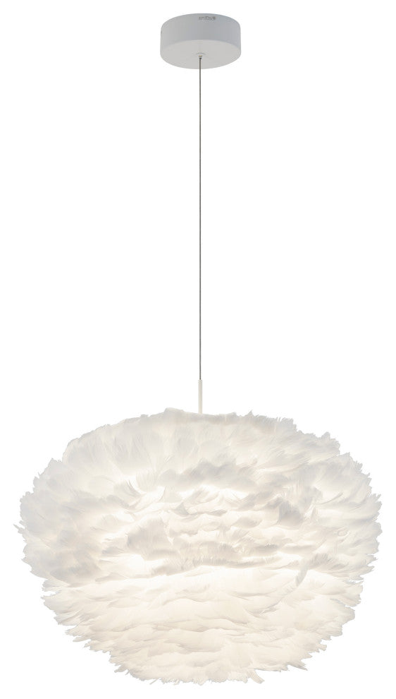 Artika Plume Modern Feathers Pendant Light Fixture