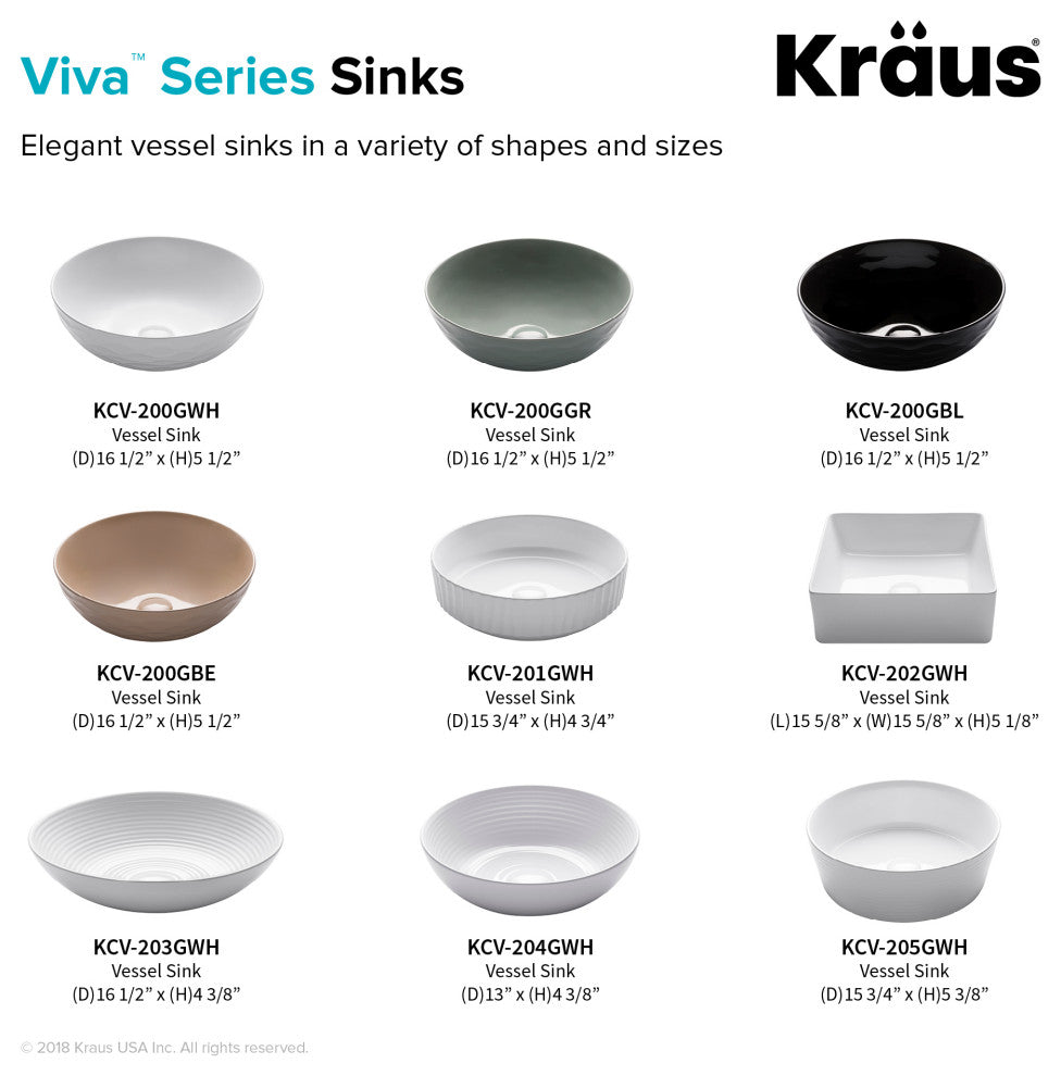Viva Ceramic Square Vessel Bathroom Sink, White
