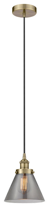 Innovations 616-1PH-AB-G43 1-Light Mini Pendant, Antique Brass