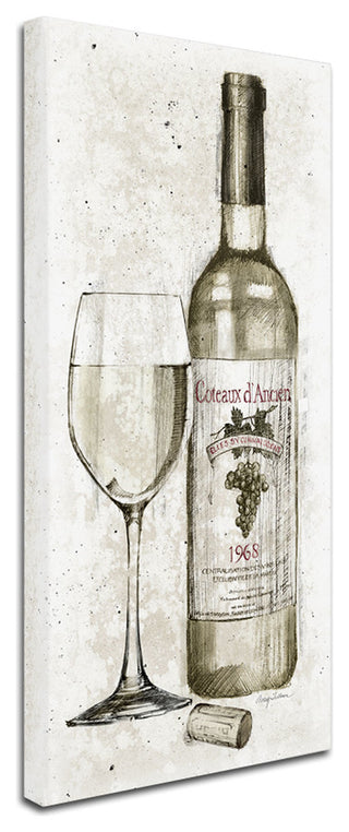 'Pencil Wine II' Canvas Art by Avery Tillmon