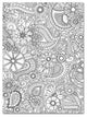 Hello Angel ''Paisley Blooms'' Canvas Art, 47x35