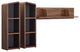 Omnistand Wall Mounted Shelves Walnut Gray