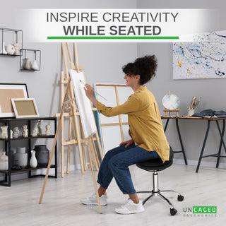 Wobble Stool Air Rolling Adjustable Height Active Sitting/Balance