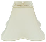 Fancy Square Softback Lamp Shade, Eggshell, 6"x14"x11"