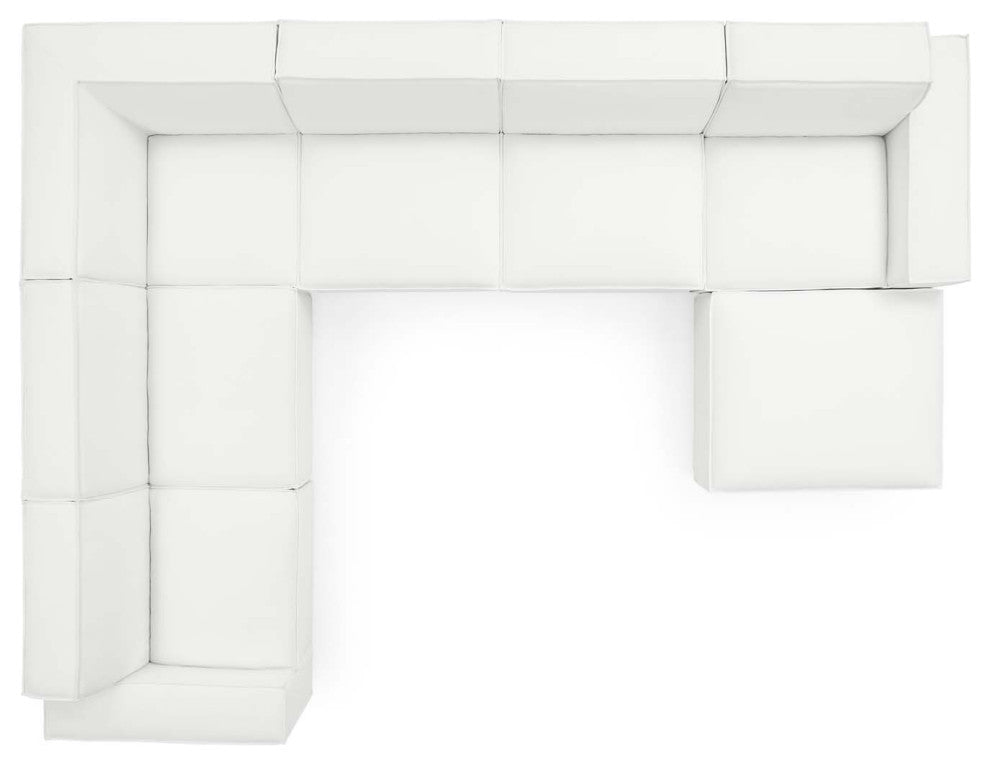 Restore 7-Piece Sectional Sofa - White
