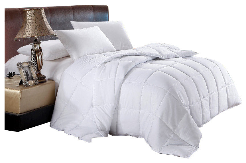 Four Seasons 100% Microfiber Down Alternative Comforter, Full/Queen