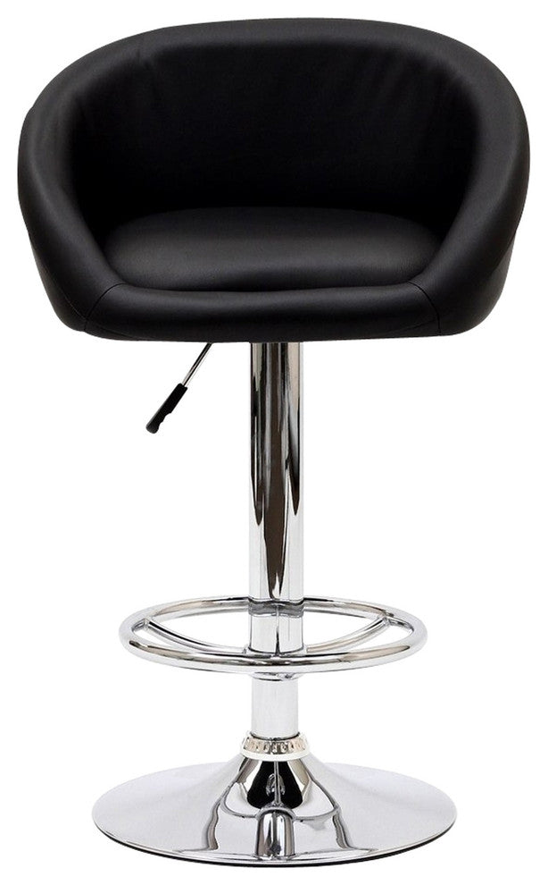 Modern Contemporary Dining Kitchen Bar Stool Black