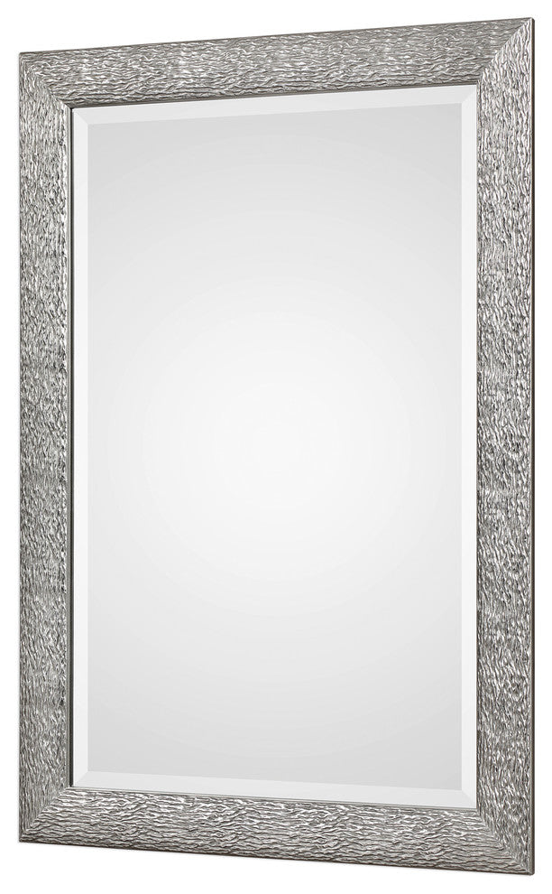 Mossley Metallic Silver Mirror