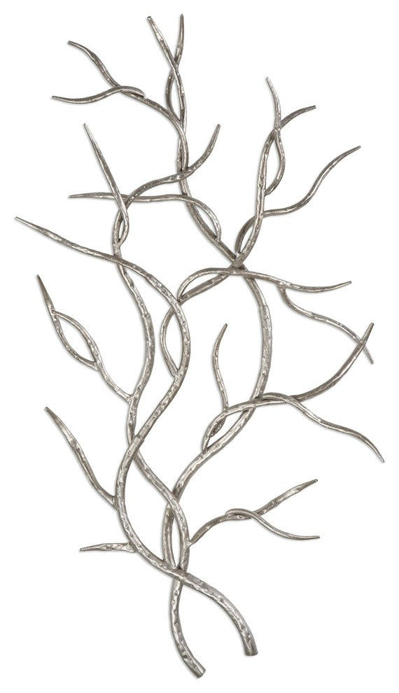Uttermost Silver Branches Wall Art S/2